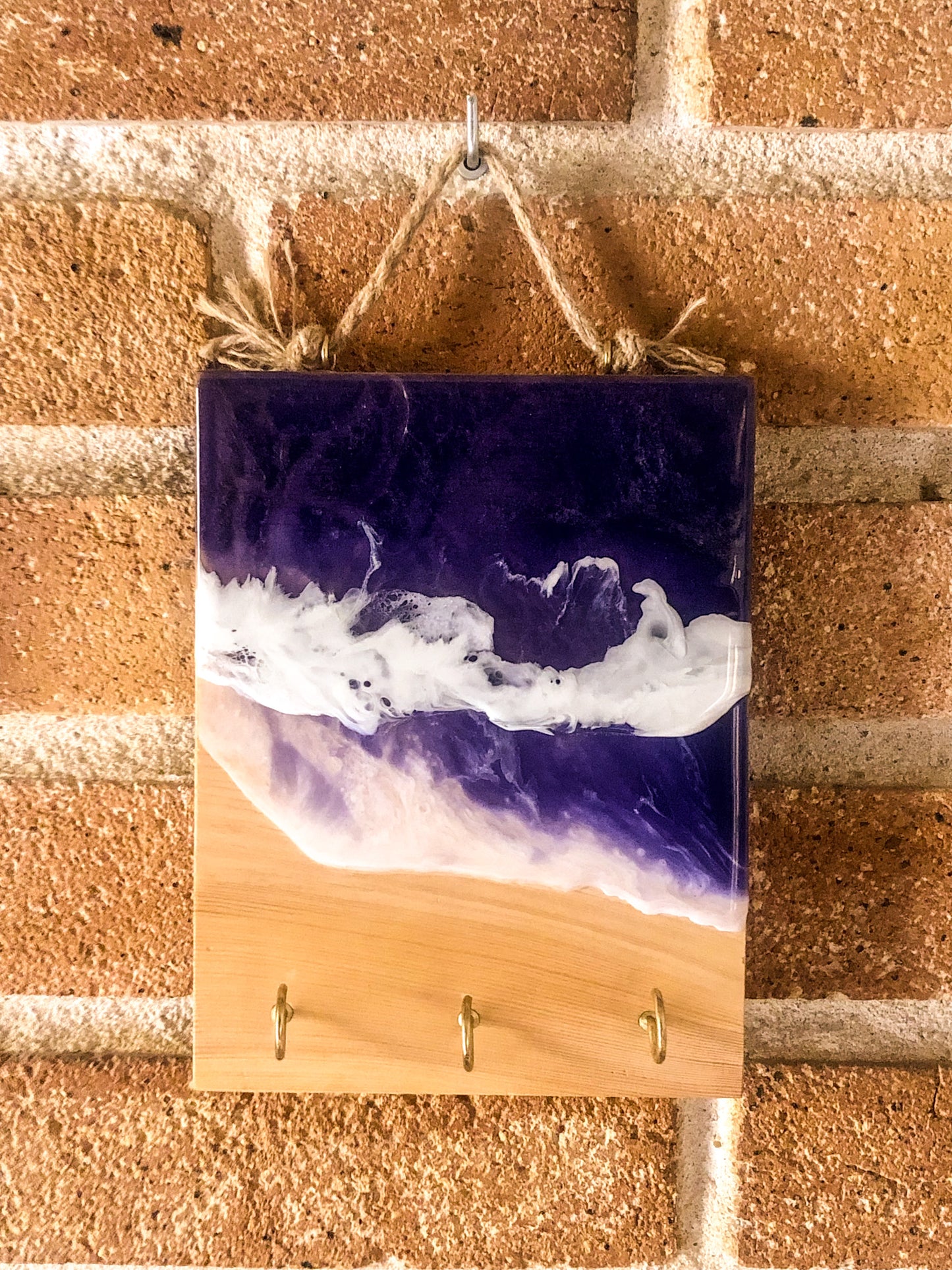 Purple sea keyholder