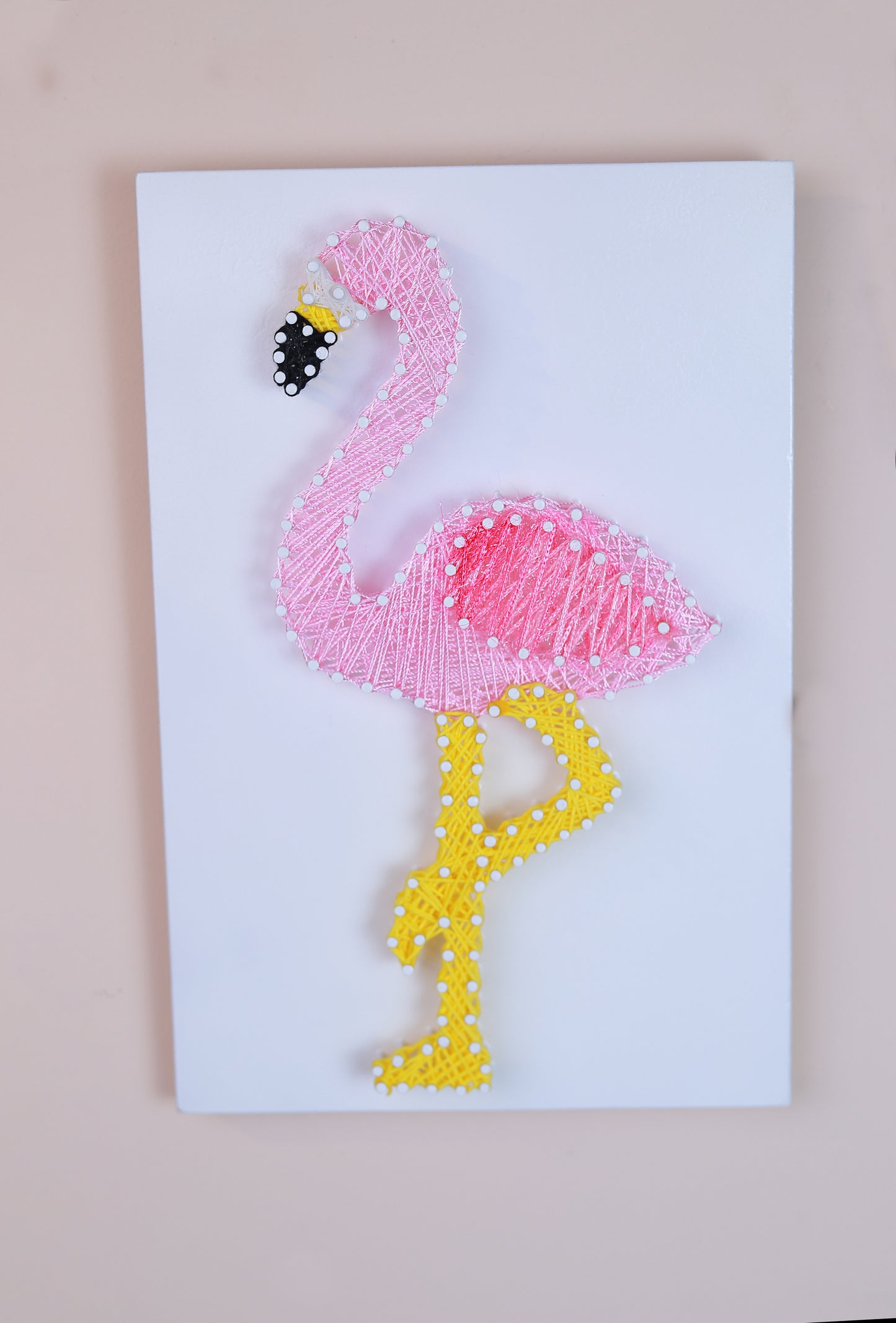 Flamingo bird String Art