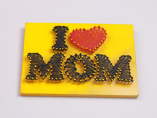 Mom String Art