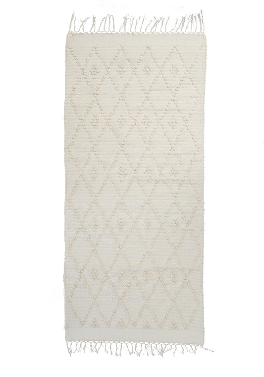 Rhombus Beige Rug