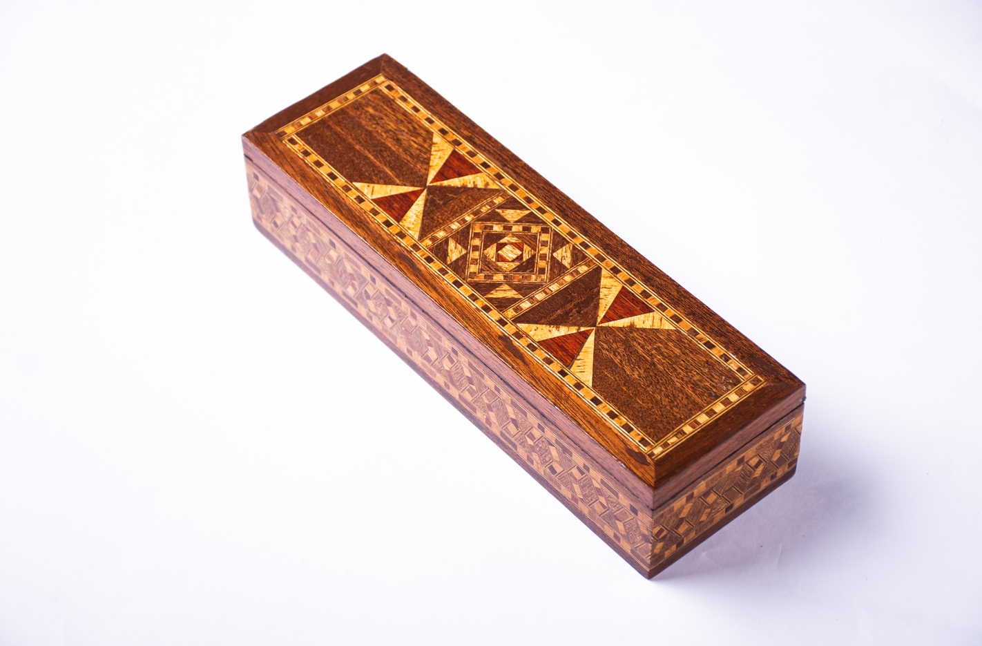 Handmade wooden Long Box