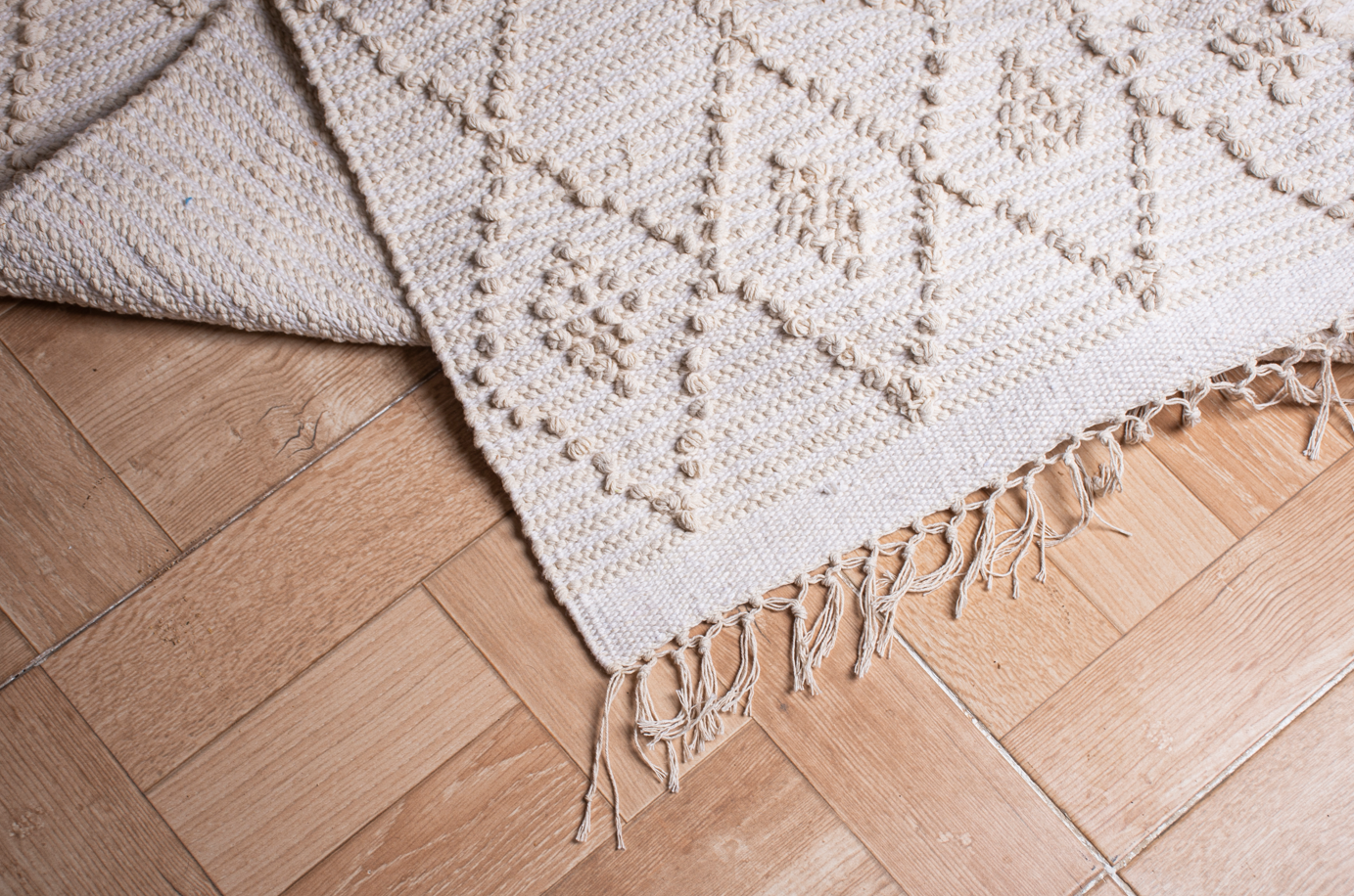 Karo Designed Kilim Rug