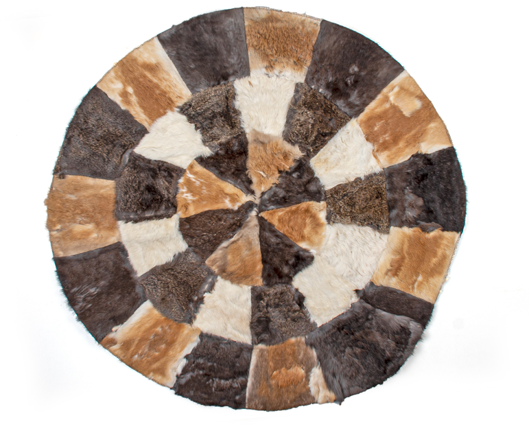 Decorative Handmade furry rug