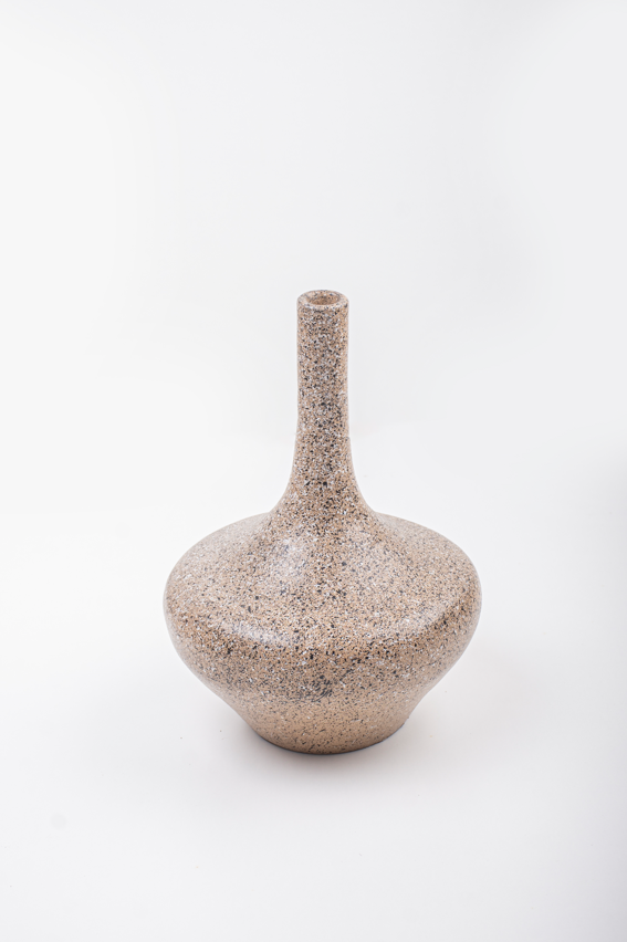 Dotted Beige Decorative Pot