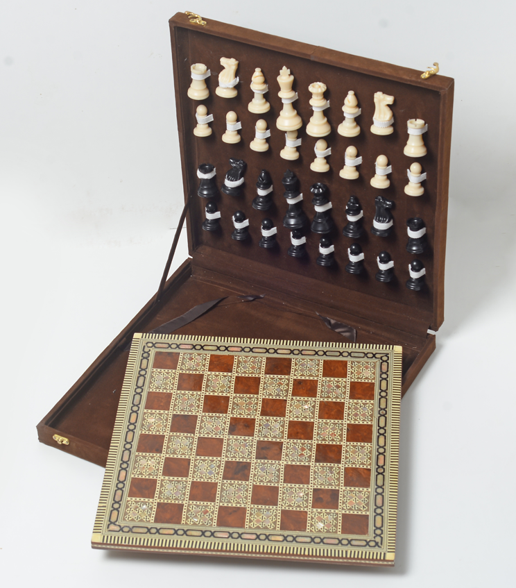 Handmade Chess board with box