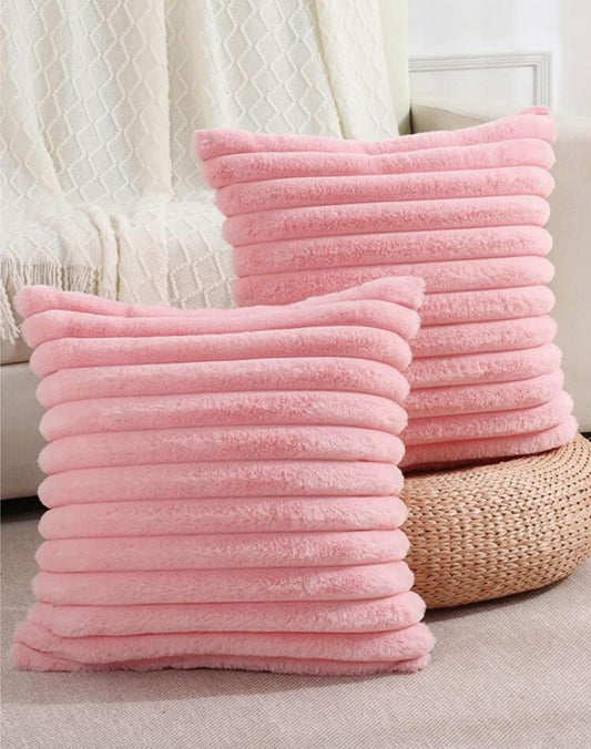 Pink Fuzzy Cushions