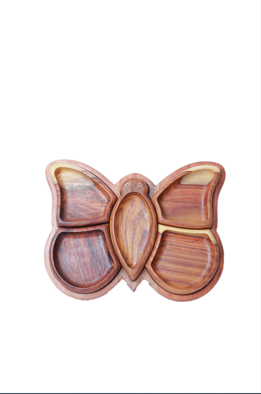 Handmade Nuts Tray, Butterfly