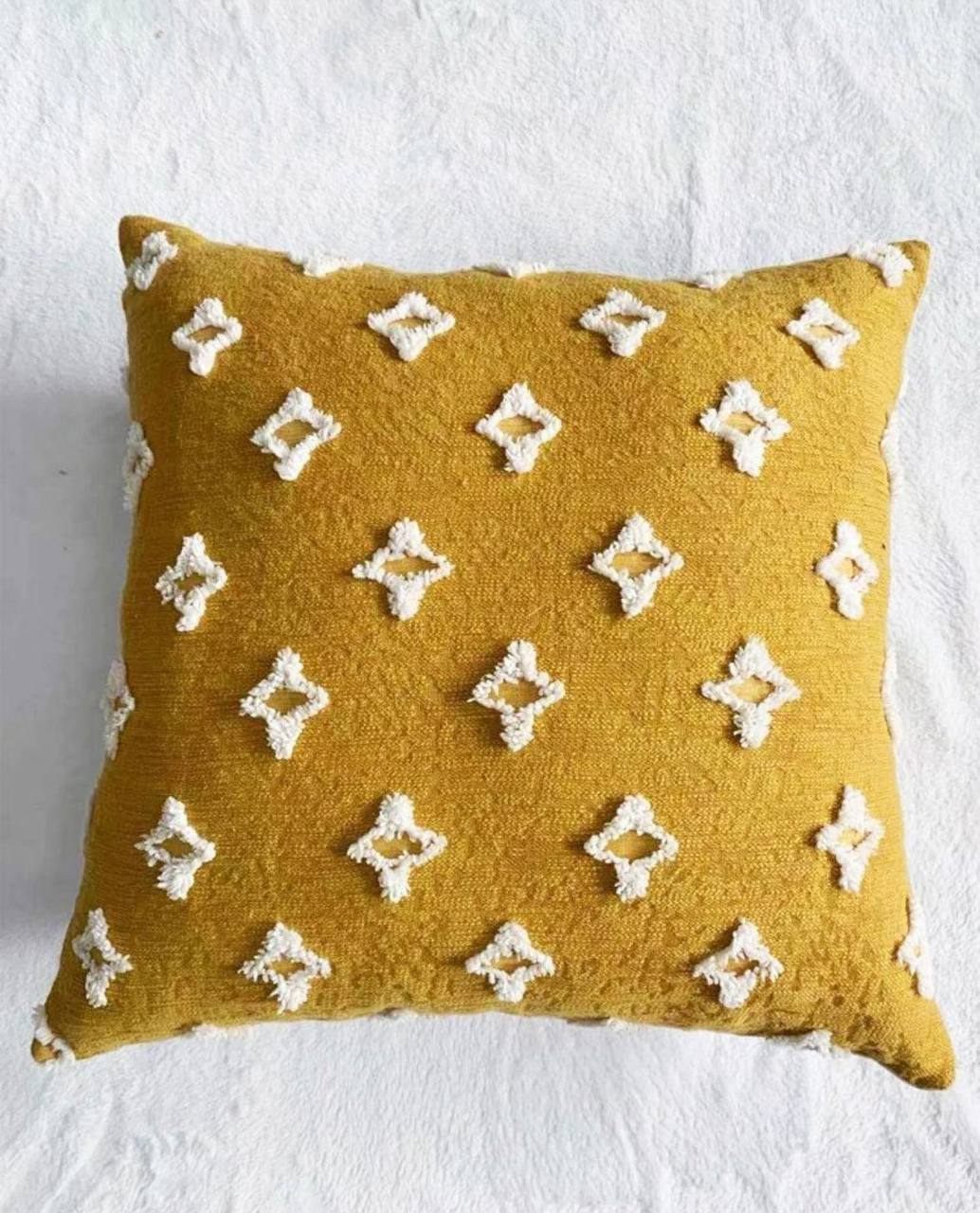 Yellow Sediments Cushion