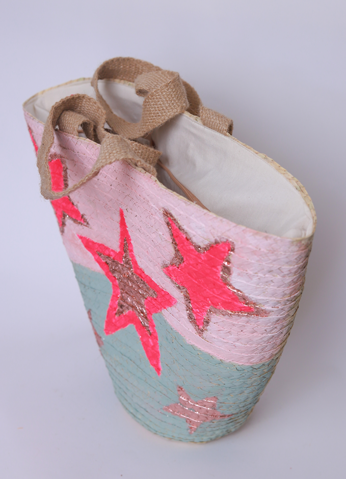 Jute handed stars Bag