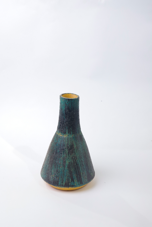 Dark Blue & Turquoise Vase