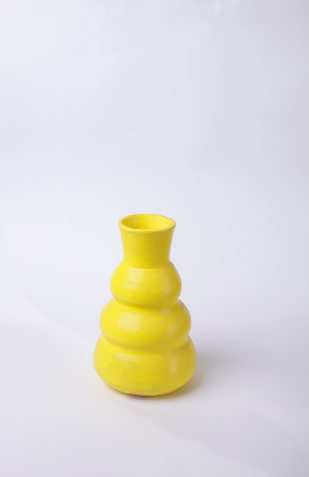 Yellow Decorative Vase