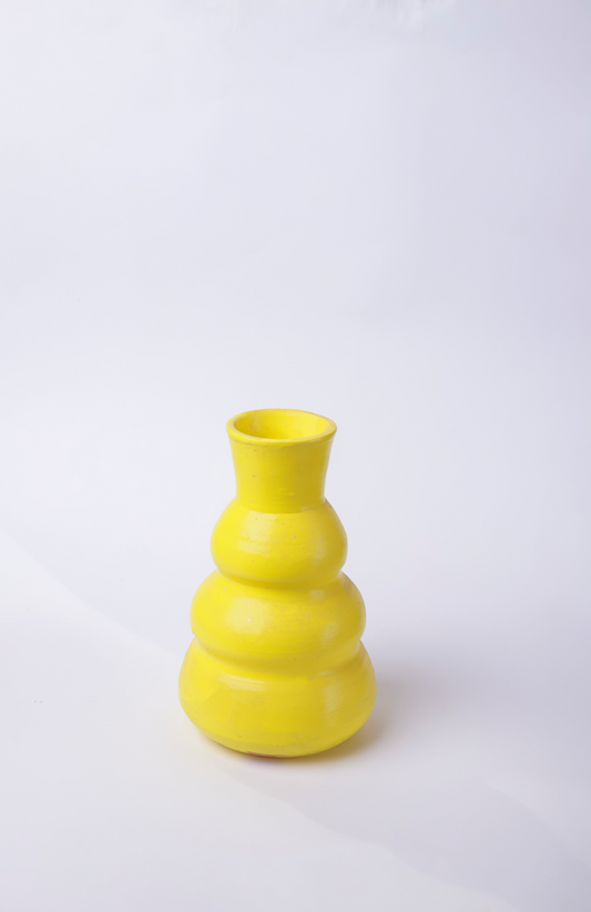 Yellow Decorative Vase