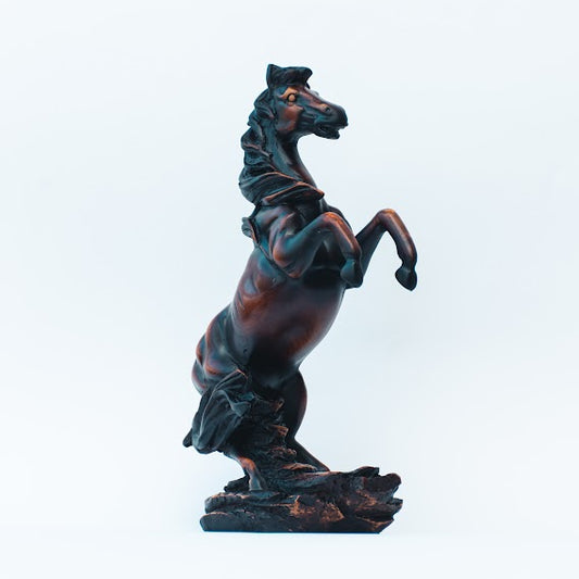 Rearing Horse Figurine