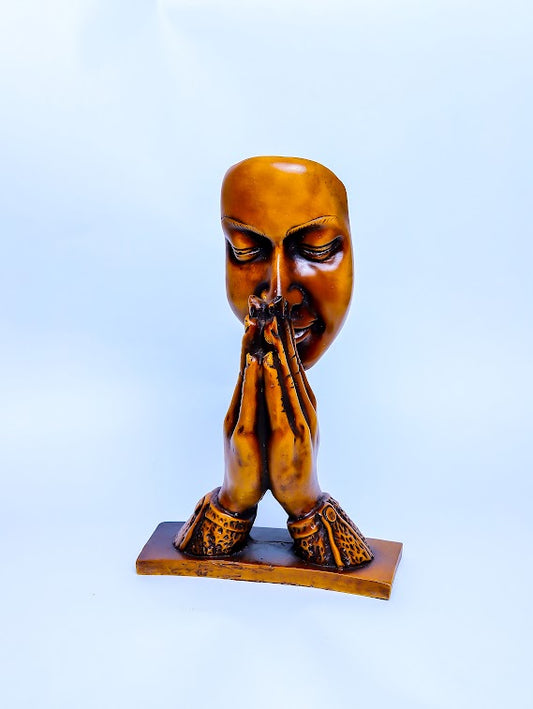 Male Face Figurine