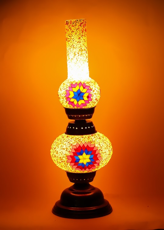 Splendid Stars Lantern Glass Light